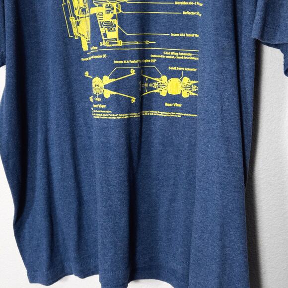 Star Wars Men’s Graphic T-Shirt Sci-Fi Streetwear Retro Y2K Altstyle Size 2XL - Picture 4 of 6